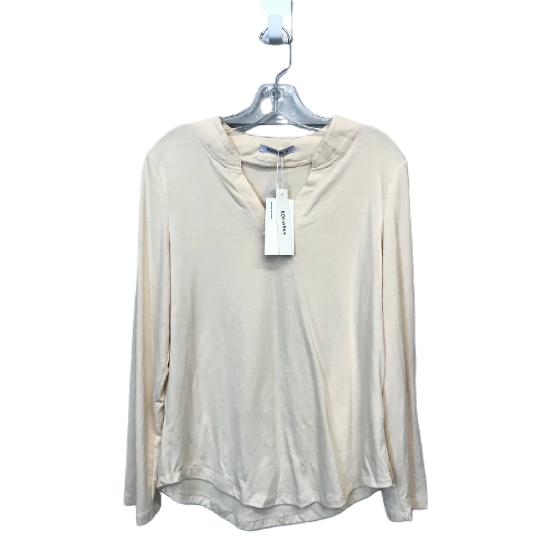 Top Long Sleeve By Ros Wear  Size: M