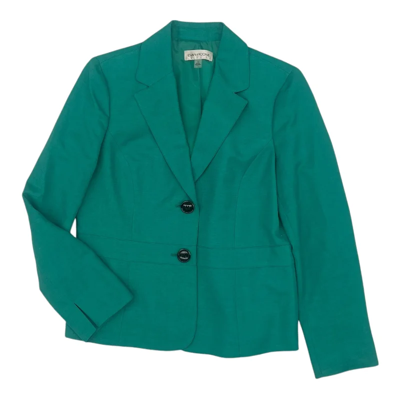 Blazer By Evan-Picone In Green, Size:L