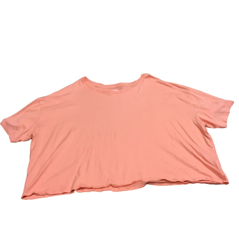 Orange Top Short Sleeve Old Navy, Size 2x