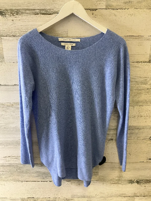 Sweater Cashmere By Max Studio In Blue, Size: M