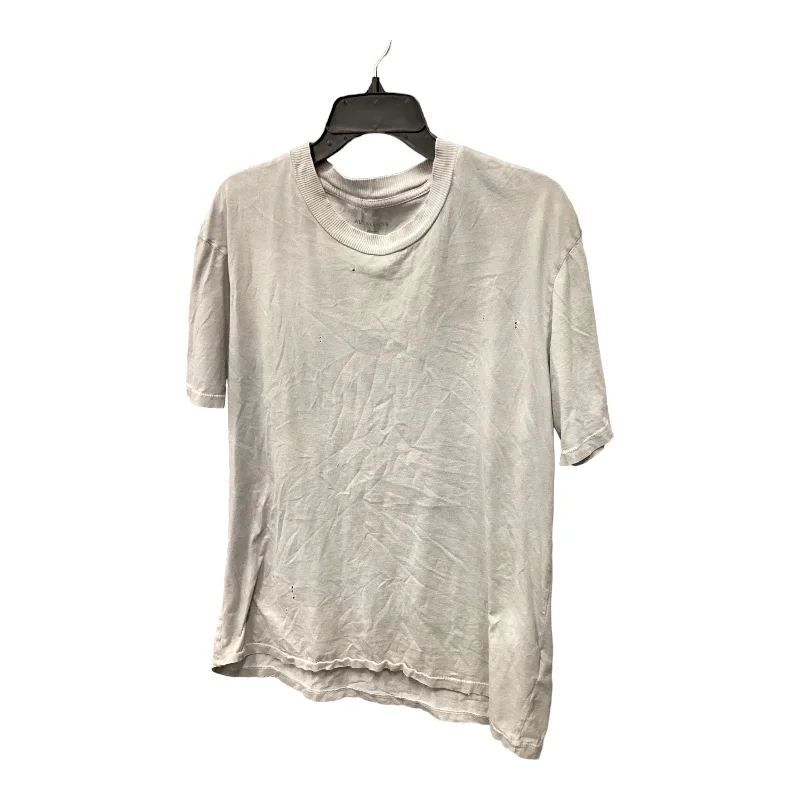 Top Short Sleeve Basic By All Saints In Grey, Size: M