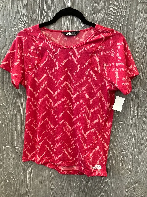 Top Short Sleeve By The North Face In Red, Size: M